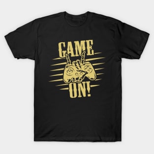 Game On gold text version T-Shirt